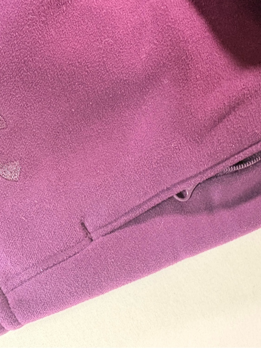 Under armor Purple Fleece top